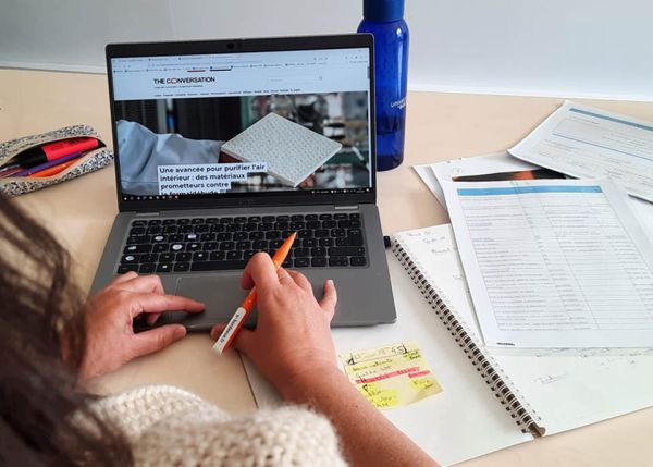 Photo : 438 articles ont été publiés par 231 autrices et auteurs de l’établissement depuis que le site français de The Conversation a ouvert © université de Bordeaux 