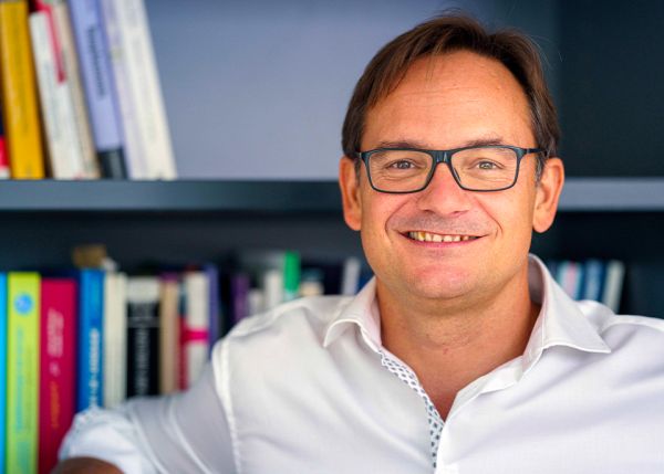 Photo : Rodolphe Thiébaut, porteur du projet CAP Santé numérique, est professeur en santé publique à l'université de Bordeaux et directeur du centre de recherche Bordeaux Population Health (BPH) © B. Fourrier