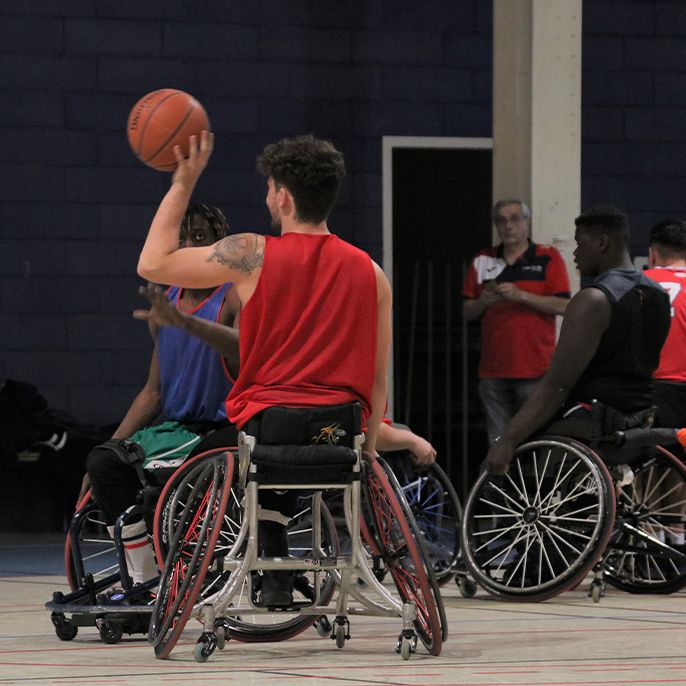 Certains bénéficiaires du service PHASE le sont à double titre, en tant que personnes porteuses d'un handicap et pratiquant le sport à haut niveau © Gautier Dufau