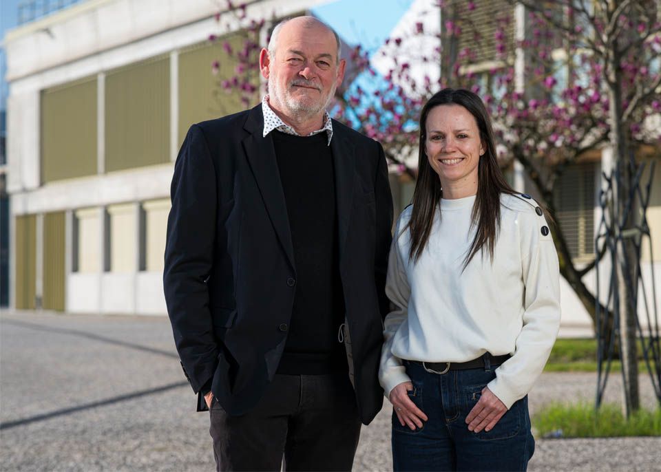 Thierry Noël et Katia Boniface sont à la tête du département de recherche Sciences biologiques et médicales © Gautier Dufau