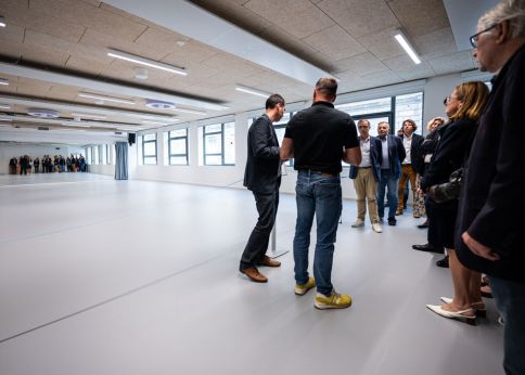 Photo Station Marne offers rooms dedicated to sports (fitness and dance in particular) © Gautier Dufau