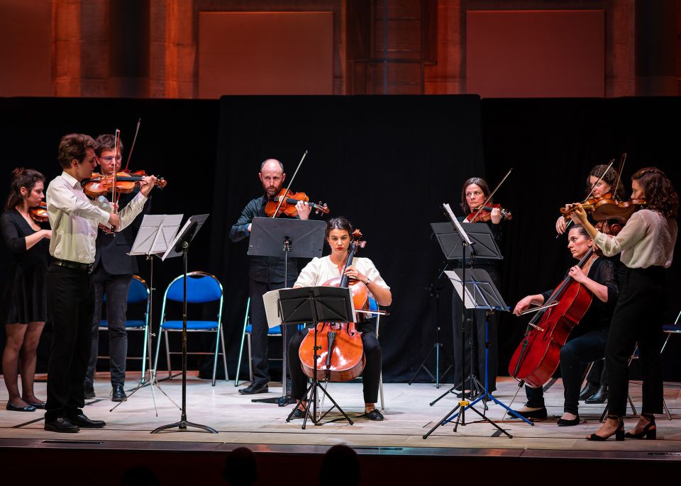 Concert de musique de chambre lors des Moissons d'avril 2022 © Gautier Dufau