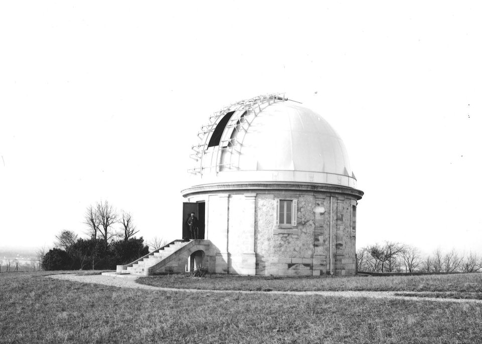 Tour de la grande lunette équatoriale © M.Dubau - Inventaire général