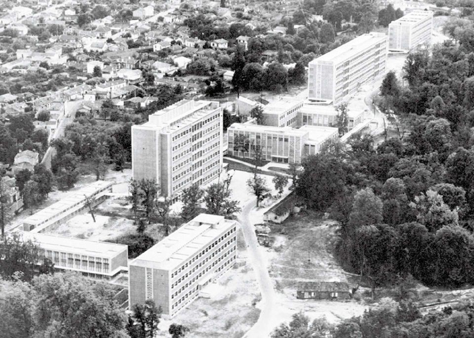 Campus de la faculté des sciences à Talence en 1961